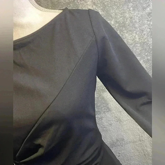 AISIZE Women's Retro Ruched Elegant Business Pencil‎ Sheath Dress size Small - Picture 6 of 11